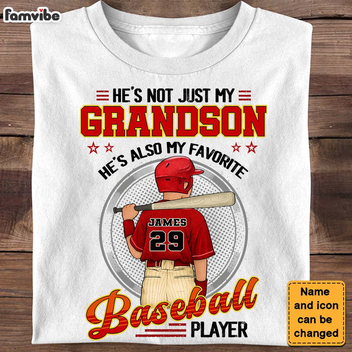 Personalized Gift For Grandma Grandson Baseball Player Shirt - Hoodie - Sweatshirt 27065 1