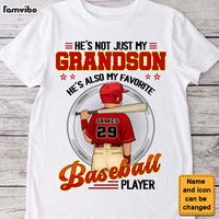 Personalized Gift For Grandma Grandson Baseball Player Shirt - Hoodie - Sweatshirt 27065 thumb 1