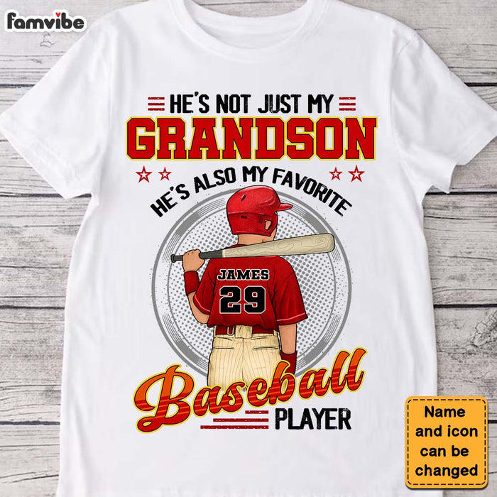 Personalized Gift For Grandma Grandson Baseball Player Shirt - Hoodie - Sweatshirt 27065 1