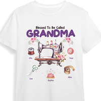 Personalized Gift for Grandma Sewing Set Shirt - Hoodie - Sweatshirt 27066 thumb 1