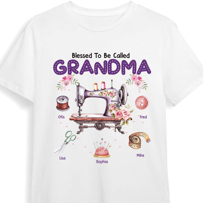 Personalized Gift for Grandma Sewing Set Shirt - Hoodie - Sweatshirt 27066 1