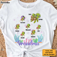 Personalized Gift For Grandma Turtle Shirt - Hoodie - Sweatshirt 27076 thumb 1