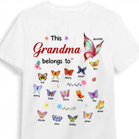 Personalized Gift For Grandma Belongs To Butterfly Shirt - Hoodie - Sweatshirt 27082 thumb 1