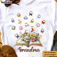 Personalized Gift For Grandma Butterflies Shirt - Hoodie - Sweatshirt 27083 thumb 1