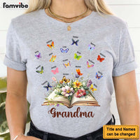 Personalized Gift For Grandma Butterflies Shirt - Hoodie - Sweatshirt 27083 thumb 1