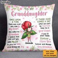 Personalized Gift For Daughter Granddaughter Flower Fairy To My Granddaughter Pillow 27084 thumb 1