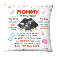 Personalized Gift For Daughter New Mom My Life Is About To Start Pillow 27098 thumb 1