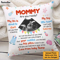 Personalized Gift For Daughter New Mom My Life Is About To Start Pillow 27098 thumb 1