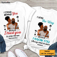 Personalized Gift For Him For Her For Couple Lead The Way Couple T Shirt 27100 thumb 1