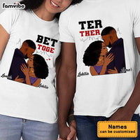 Personalized Gift For Him For Her For Couple Better Together Couple T Shirt 27102 thumb 1
