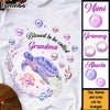 Personalized Gift For Grandma Turtle Blessed To Be Called Grandma Shirt - Hoodie - Sweatshirt 27108 1