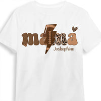 Personalized Gift For Daughter Baseball Mama Leopard Sport Mom Shirt - Hoodie - Sweatshirt 27111 thumb 1