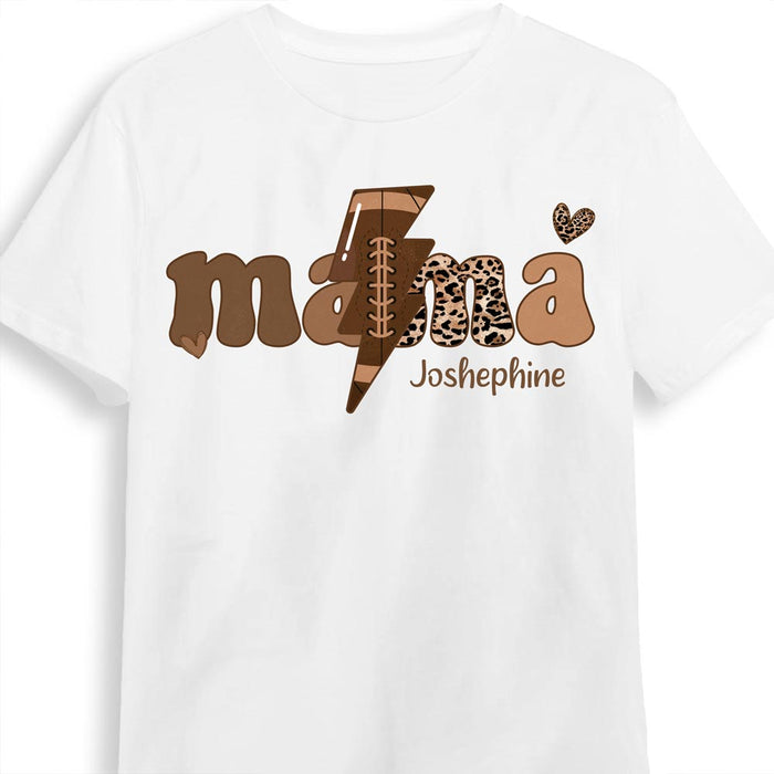 Personalized Gift For Daughter Baseball Mama Leopard Sport Mom Shirt - Hoodie - Sweatshirt 27111 1
