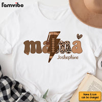 Personalized Gift For Daughter Baseball Mama Leopard Sport Mom Shirt - Hoodie - Sweatshirt 27111 thumb 1