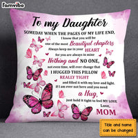 Personalized Gift For Daughter Hug This Butterfly Pillow 27116 thumb 1