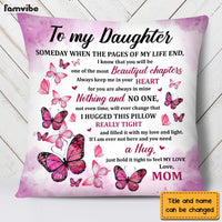 Personalized Gift For Daughter Hug This Butterfly Pillow 27116 thumb 1