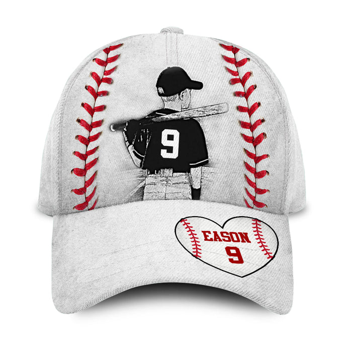 Personalized Gift For Grandson For Baseball Boy Cap 27117 1