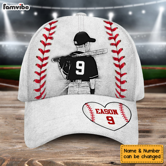 Personalized Gift For Grandson For Baseball Boy Cap 27117 1