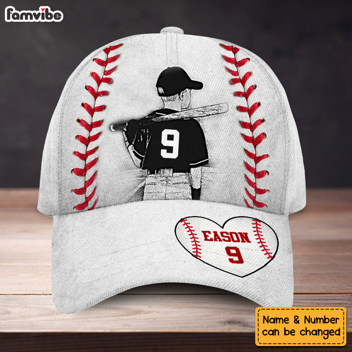 Personalized Gift For Grandson For Baseball Boy Cap 27117 1