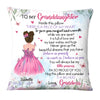 Personalized Gift For Granddaughter My Heart Inside This Pillow 27123 thumb 1