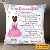 Personalized Gift For Granddaughter My Heart Inside This Pillow 27123 thumb 1