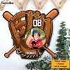 Personalized Gift For Grandson For Baseball Boy Upload Photo Wood Sign 27126 1