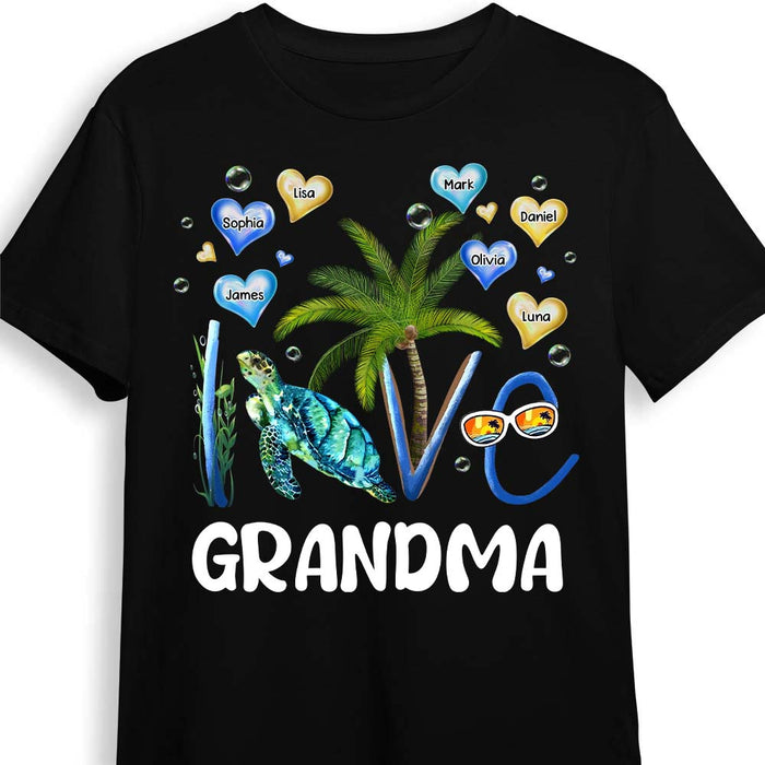 Personalized Gift For Grandma Turtle Shirt - Hoodie - Sweatshirt 27131 1