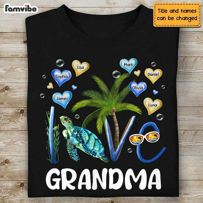 Personalized Gift For Grandma Turtle Shirt - Hoodie - Sweatshirt 27131 1