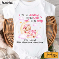 Personalized Gift For Baby To The Window To The Wall Baby Onesie 27135 thumb 1