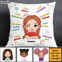 Personalized Gift For Granddaughter I am Happy Pillow 27141 thumb 1