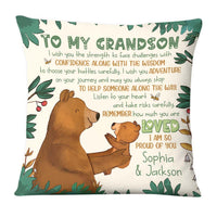 Personalized Gift For Grandson I Wish You The Strength Pillow 27143 thumb 1