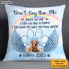 Personalized Photo Pet Memorial Gift for Dog Mom Loss Of Dog Cat Don't Cry For Me Pillow 27149 1