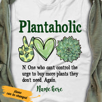 Personalized Plantaholic Funny Plant T Shirt AG271 87O36 thumb 1