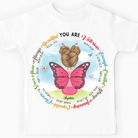 Personalized Gift for Granddaughter You Are Beautiful Victorius Kid T Shirt 27159 thumb 1
