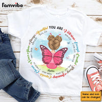 Personalized Gift for Granddaughter You Are Beautiful Victorius Kid T Shirt 27159 thumb 1