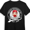 Personalized Gift For Grandpa Baseball Proud Shirt - Hoodie - Sweatshirt 27160 1