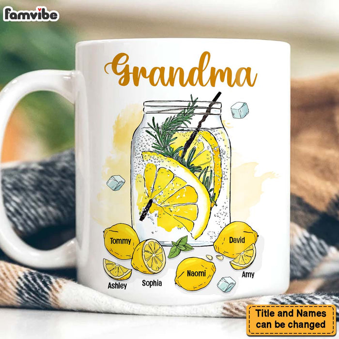 Personalized Gift For Grandma Grandma's Lemonade Mug 27168 1