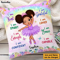 Personalized Gift For Granddaughter Ballet Theme Pillow 27170 thumb 1