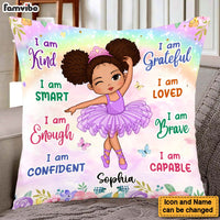 Personalized Gift For Granddaughter Ballet Theme Pillow 27170 thumb 1