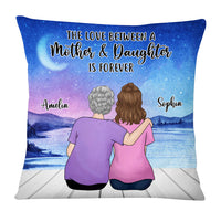 Personalized Gift For Daughter From Mom Love Forever Pillow 27180 thumb 1