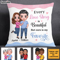 Personalized Couple Love Story Pillow JL264 23O28 thumb 1