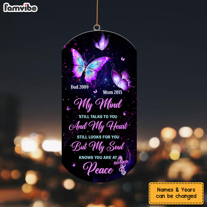 Personalized Memorial Gift Butterfly My Mind My Heart My Soul Wind Chimes 27189 1