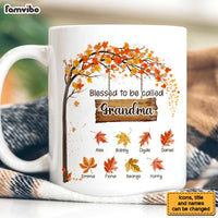 Personalized Gift For Grandma Blessed To Be Called Autumn Mug 27191 thumb 1