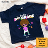 Personalized Gift For Son Grandson Hiphop Boy Hello 3rd Grade Kid T Shirt 27195 1