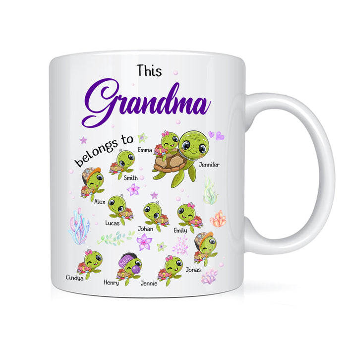 Personalized Gift For Grandma This Grandma Belongs To Mug 26566 27198 1