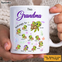 Personalized Gift For Grandma This Grandma Belongs To Mug 26566 27198 thumb 1