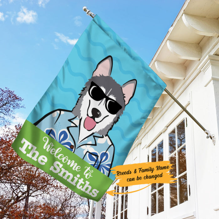 Personalized Dog Gardening Garden Flag JL71 73O58 1