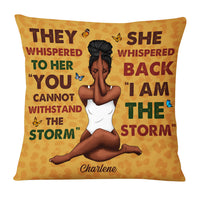 Personalized Gift For Daughter I Am The Storm Pillow 27200 thumb 1