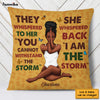 Personalized Gift For Daughter I Am The Storm Pillow 27200 1