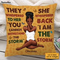 Personalized Gift For Daughter I Am The Storm Pillow 27200 thumb 1